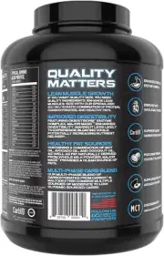 Major Mass Lean Mass Gainer, Ice Cream Sandwich, 60 Scoops (4 lbs.), Protein...