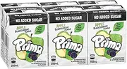 Prima Apple & Blackcurrant Fruit Drinks, Lunch Box, Poppers, Multipack 6 x 200ml