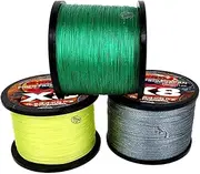 LLEIIshen PE Braid Line Power Fishing Wire 4/8 Strands Braided Fish Line 500m Super Strong Japan Multifilament Multicolor/1401