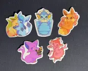 Pokemon Eevee Mini Sticker Bundle A1