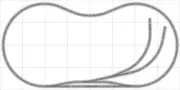 Bachmann E-Z Track Train Layout #026 Train Set HO Scale 4' X 8' Wire Switches