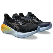 ASICS Men's NOVABLAST 4 Running Shoes, Black/Thunder Blue