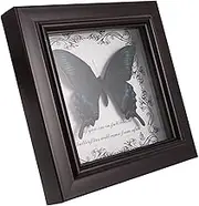 iplusmile Unique Butterfly Shadow Box Display Frame European Style Decor for Effortlessly Enhance Living Space with Real Butterfly Specimen for Tables and Bookshelves