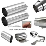 Titanium Thin Silver Metal Plate Sheet Foil Craft Metalwoking Craft Titanium