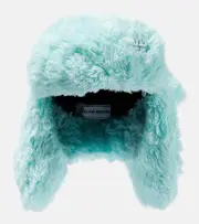 [Ruslan Baginskiy] Ruslan Baginskiy Faux fur hat S/M blue