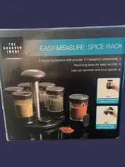 Sharper Image 7-Piece Rotating Spice Rack Brand New