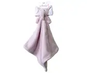 So Dreamy Pink Elephant Plush Lovey Security Blanket NWT