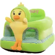 Big Soft Stuffed Animal Baby Sofa - Plush Safety Seat & Feeding Chair for Infant