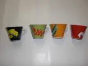 Francis Poi Ti Spiego Germany Ltd Edition - 4 EXPRESSO CUPS ONLY - MAKE OFFER!