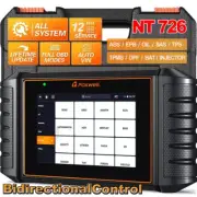 FOXWELL OBD2 Scanner NT726 Full System Scan Tool for All Cars W/Throttle Relearn