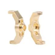 2pcs Brass Caster Blocks C-hubs for Traxxas TRX4M 1/18 RC Crawler Car Upgrade
