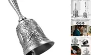Silver Hand Bell Call Bell Brass Wedding Bells
