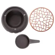 Ceramic Teapot Warmer Holder Base Tea Warmer Insulation Base Tea Coffee4463