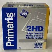 Highland 3.5" IBM 2HD High Density Diskettes 10 Floppy Disks
