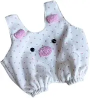 Guohetuk 20cm Dolls Clothes Pig Pattern Pants for Halloween Present Valentine's Day