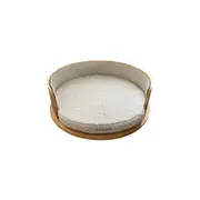 Rumi Round Pet Bed Medium Boucle Cream