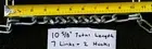 10 NEW USA Snow Tire Chain 10 5/8" V-Bar Repair Replacement Cross Link Section 4