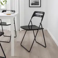 在飛比找蝦皮購物優惠-北歐工業LOFT風格IKEA宜家NISSE餐椅折疊椅餐椅單椅