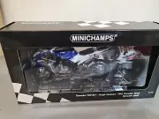 Jorge Lorenzo. Yamaha YZR-M1. Fiat Yamaha team. MotoGP 2008. Minichamps 1/12.