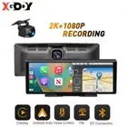 1080P Dash Cam 10" Front Rear View Camera Car Tail Reversing Mirror DVR Recorder
