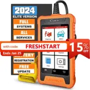 LAUNCH Bidirectional Scanner OBD2 Full System Diagnostic ECU Coding for Nissan