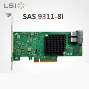 For LSI SAS 9311-8i SAS3008 12Gb/s RAID Array Card HBA Channel Card