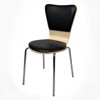 在飛比找momo購物網優惠-【FUN生活】DIY法朵休閒椅/餐椅/造型椅/特餐椅(黑色)