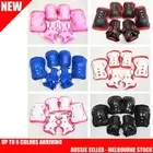 6PCS Kid Roller Ski/Cycling Protective Gear Pad KNEE/ELBOW/WRIST Safety Guard