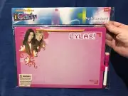 iCarly Nickelodeon Dry Erase Board With Marker Sam Carly Lylas Miranda Cosgrove