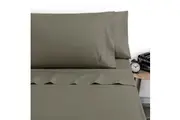 Artex 250TC Polyester Cotton Sheet Set Single Walnut