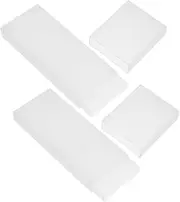 GRADENEVE 2pcs Portable Tongue Scraper Organizer Lightweight Durable Storage Box for Outdoor Use Travel Daily Cleaning Elegant Design for Protection and Easy Carrying