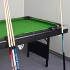 Portable Pool Cue Holder with Weighted Base for Stability and Convenience