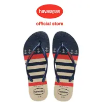 在飛比找momo購物網優惠-【havaianas 哈瓦仕】拖鞋 女鞋 夾腳拖 航海 錨點