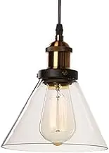 Mengjay Modern Kitchen Pendant Light Creative Black Copper Sphere Pendant Lamp, Single Vintage Pendant Light for Kitchen Island Dining Room Dining Table Hallway