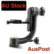 Tripod Head For DSLR Mirrorless Camera Easy Tracking Video Recording