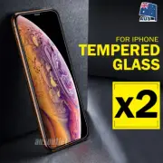 2X For iPhone XS Max XR 8 7 Plus Tempered Glass Screen Protector Apple 6 6S Plus
