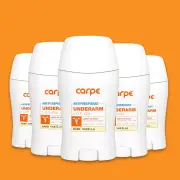 Carpe Antiperspirant Underarm Stick 50ml - 5 Pack, Warm Vanilla