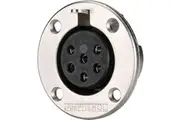 EP6-13P 6-Pin Panel Mount Socket High Performance Speaker Connector