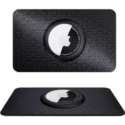 2 Pack AirTag Wallet Holder Slim Card Insert - Flexible Thin Airtag Wallet Card Case Cover for Apple AirTag Airtag Card Holder for Wallet, Badge, Gift, Air Tag Case Accessories