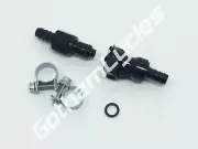 BMW / KTM 5/16" Gas Fuel Line Hose Quick Release Disconnect Coupling Kit Black