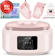 Paraffin Wax Machine for Hands & Feet Auto-Time Keep Warm Moisturizing Kit, Pink