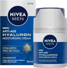 Men Hyaluron Face Anti-Age Moisturising Cream SPF 15 50Ml 24Hr Hydration