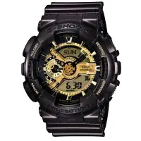 在飛比找博客來優惠-【CASIO】G-SHOCK 變形金剛黑金重型休閒錶-黑X金