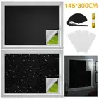 Blackout Curtains for Bedroom 118 x 57 Inches Portable DIY Window Blinds tybWM
