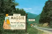 Maggie Valley NC Blue Ridge Mtns Pkwy Soco Gas Station Fridge Magnet 2"x3"
