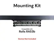Desk Mount Kit for Rolls RA53b Amp - Under Desk Mount Brackets with Reversible