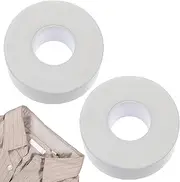 2 Rolls Self-adhesive Shirt Collar Protector, Sweat Pads Collar Protectors for Mens Disposable Shirt Tape Hat Sweat Protector Self Adhesive Invisible Liner Patches for Shirts Against Sweat Stains