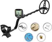 Metal Detectors, Underground Metal Detector TX-850 Gold Digger Treasure HunterGold Prospecting Mode LCD Display for Beach/Gold Hunting
