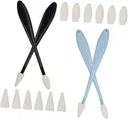 Ergonomic Handle Painting Smudge Tool Set Drawing Art Blenders Paper Art Blending Stumps Highlighting Tool Pencil Eraser Shaving Roller for Artists