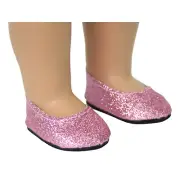 Rose Sparkle Shoes 18" Doll Clothes for American Girl Dolls